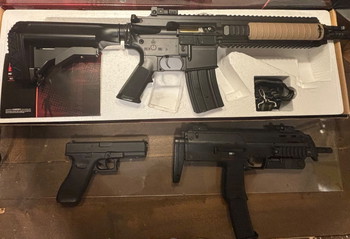 Image 2 for Airsoft Bundle HK416 G17 MP7