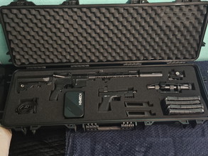 Bild für complete airsoft set, zo goed als nieuw!