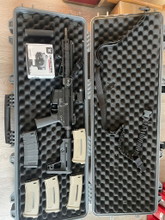 Image for Airsoft starterspakket: Ares M4 + plate carrier + battle belt + chronograaf + accessoires