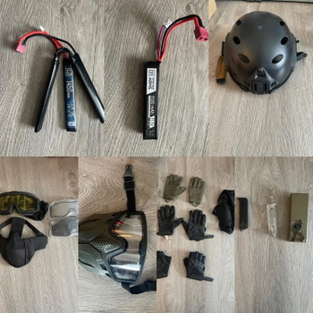 Image 5 for Airsoft starterspakket: Ares M4 + plate carrier + battle belt + chronograaf + accessoires