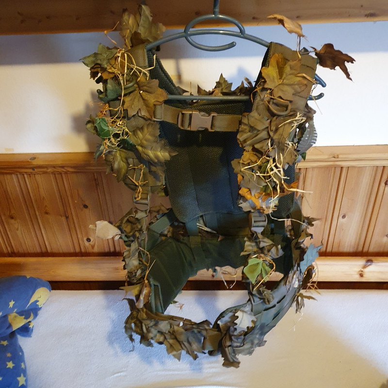 Image 1 for ATAKA MK2 shooters belt met H-harnas. Gecraft voor een leafsuit.
