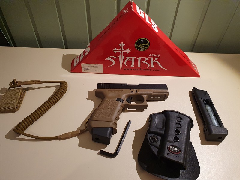 Image 1 for Stark arms glock S19 Co2 blowback semi/ full auto