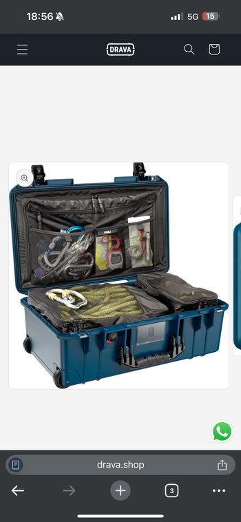 Imagen 2 de Pelican 1535 TRVL- Indigo-