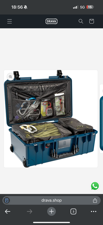 Image 2 pour Pelican 1535 TRVL- Indigo-