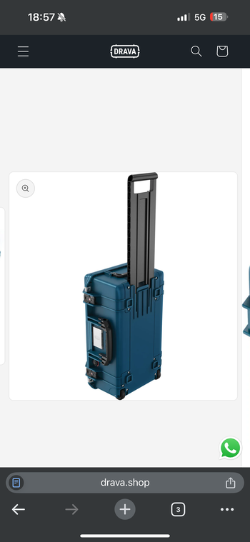 Image 4 pour Pelican 1535 TRVL- Indigo-