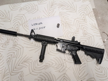 Image 2 pour KJW M4 KJ Works M4 mit viel Zubehör