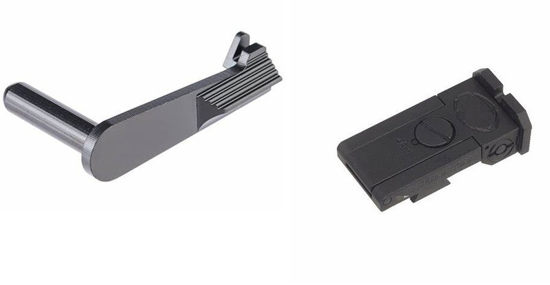 Afbeelding 1 van Tokyo Marui slide catch/lock + rear sight gezocht