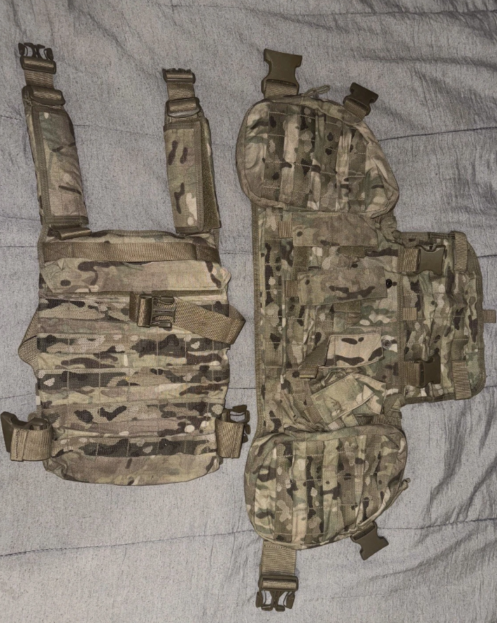 Image 1 for Tasmanian Tiger Chest Rig Multicam With Back Panel
