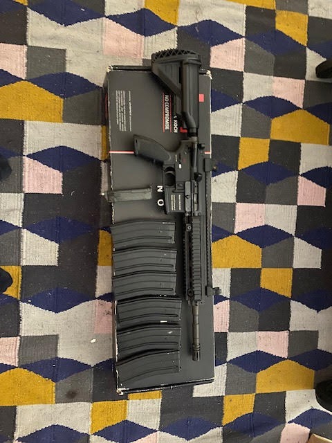 Image 1 for vfc / umarex 416D GBBR in top staat en 6 mags!