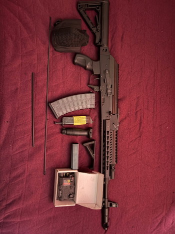Afbeelding 3 van G&G RK-74 T + Speedloader + Schutzmaske + 2x Griffe