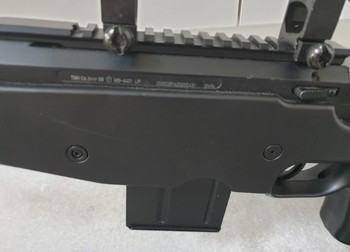 Imagen 4 de L96aws Sniper Black Tokyo Marui  + mk23 nbb