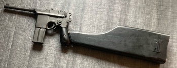 Bild 2 für M712 Broomhandle Full Auto + wooden stock