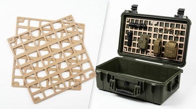 Image for Tactical Grid / MOLLE Panels for Military Cases (Set of 2)