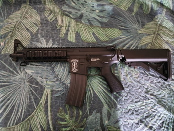 Afbeelding 2 van M4 Commando AEG Corps Métal G&P Special Forces  Excellent fonctionnement