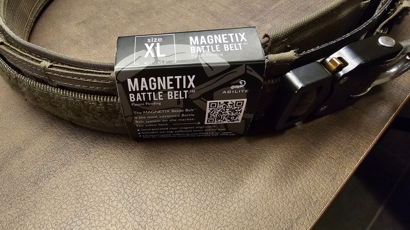 Image 1 for Agilite Magnetix Battle Belt XL