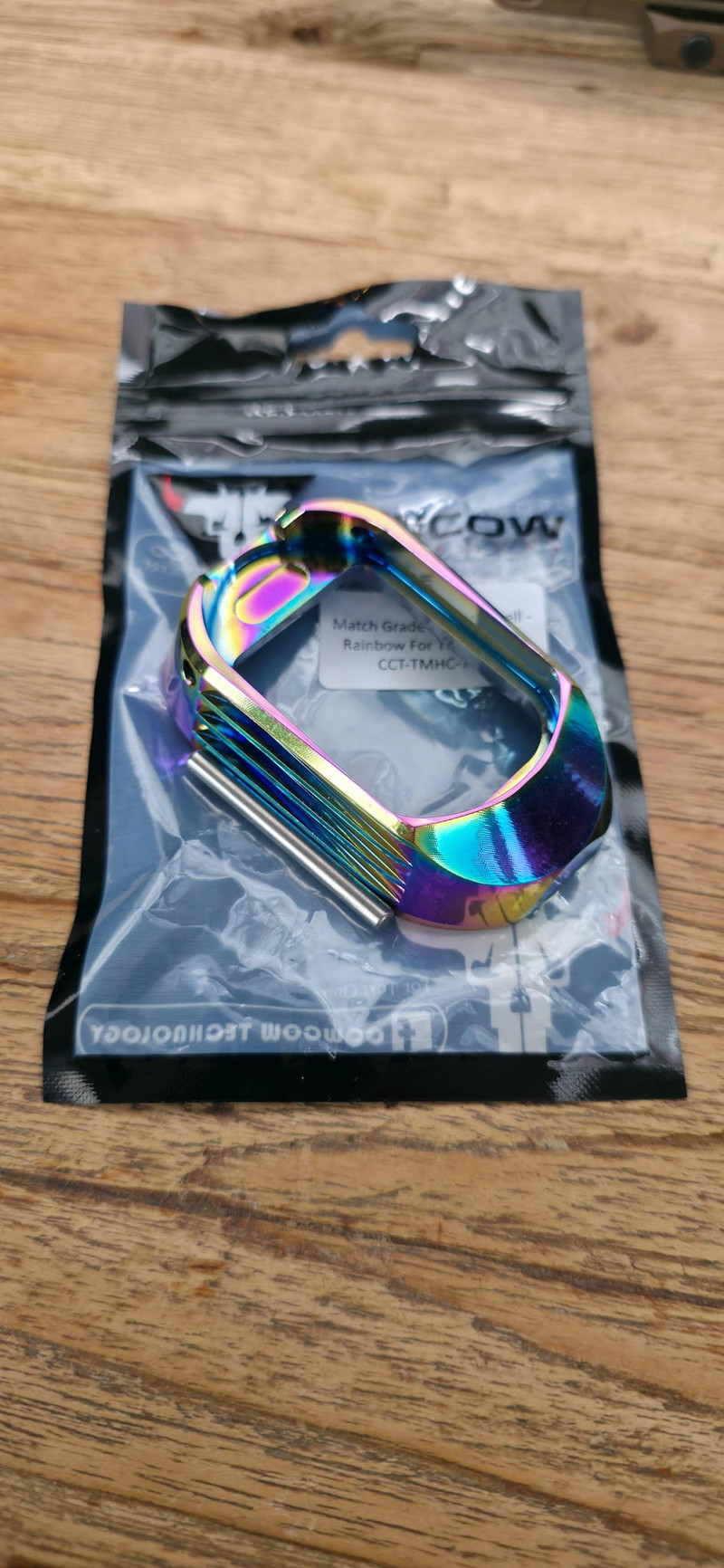 Image 1 for CowCow Match Grade T01 Magwell + CowCow Safety (TM Hi-Capa) Rainbow