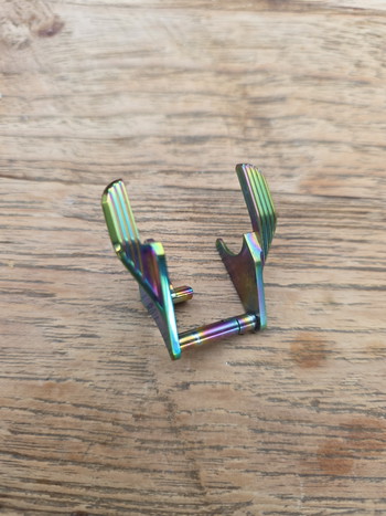 Image 2 for CowCow Match Grade T01 Magwell + CowCow Safety (TM Hi-Capa) Rainbow