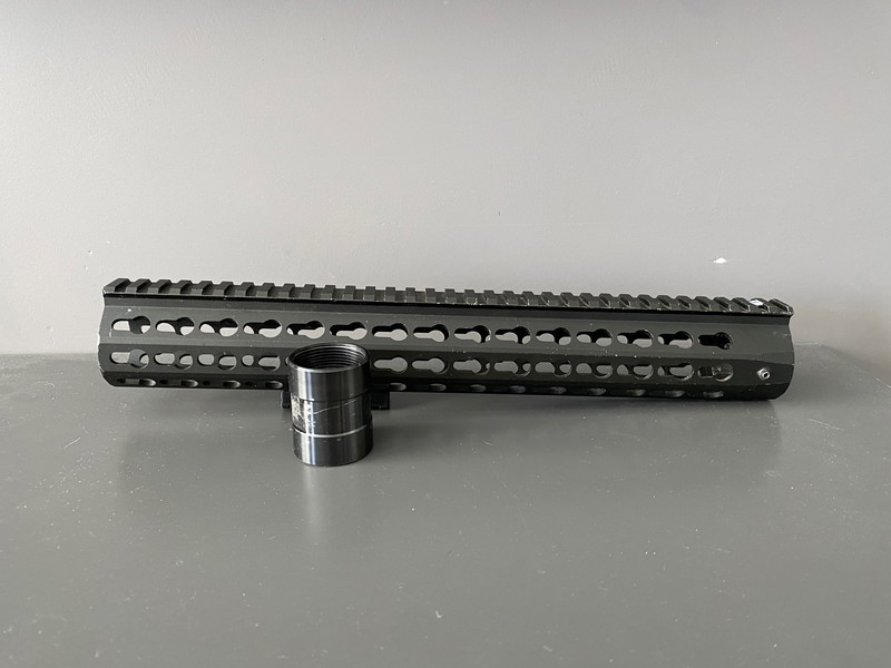 Image 1 for 13.5 inch keymod handguard aluminium