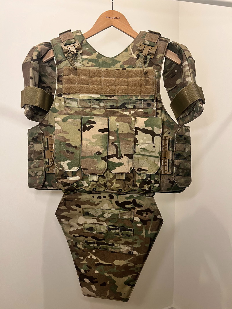 Image 1 for Multicamo Heavy-Duty Plate carrier