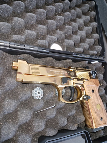 Imagen 2 de Gold beretta 92fs co2  diabolo