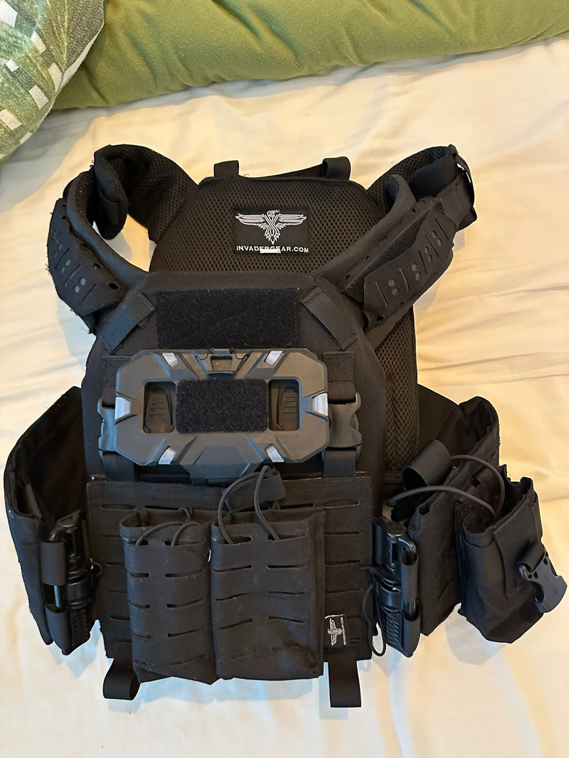 Afbeelding 1 van Zwarte invader gear plate carrier