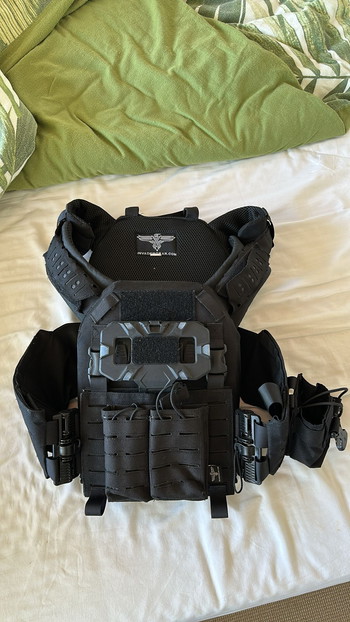 Afbeelding 4 van Zwarte invader gear plate carrier