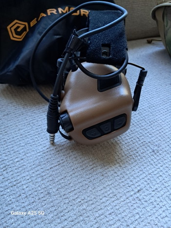Image 5 for Earmor headset m32 plus.nieuw incl ptt met boafeng aansuiting