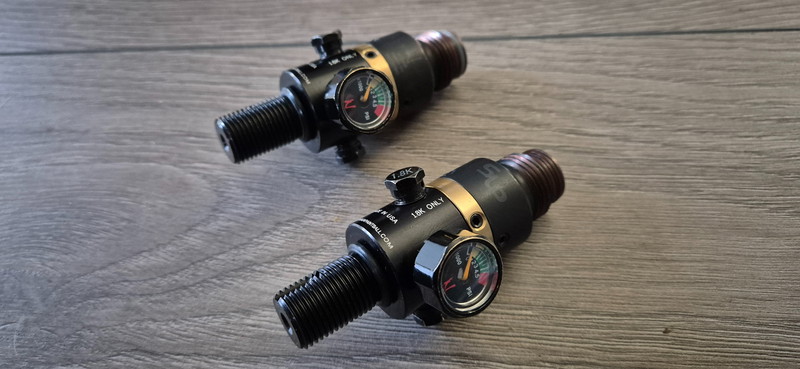 Image 1 pour 2x Ninja SLP 300 Bar Pro V2 Regulator Airsoft HPA