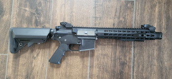 Afbeelding 2 van Cybergun Colt M4 Keymod Silencer AEG Rifle