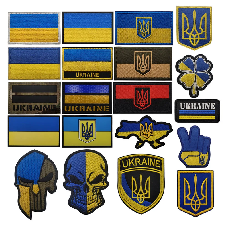 Image 1 for UKRAINE Patches FLAG/LOGO/CAMO