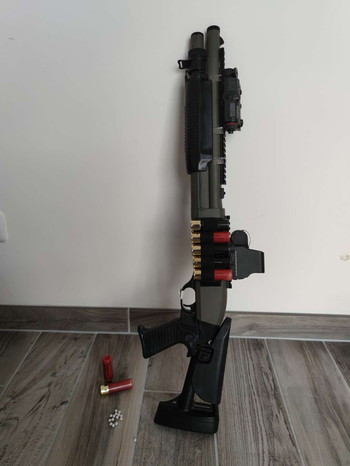 Image 2 pour Fusil a pompe a bille FRANCHI SAS 12 TACTICAL 1.2J CUSTOM