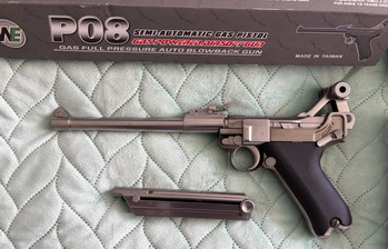 Imagen 2 de WE P08 L Full metal chrome-Finish 8 inch Loop Serie WWII