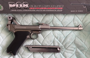 Imagen 3 de WE P08 L Full metal chrome-Finish 8 inch Loop Serie WWII