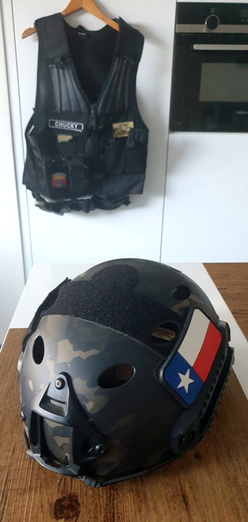 Image 5 for tactical vest plus helm