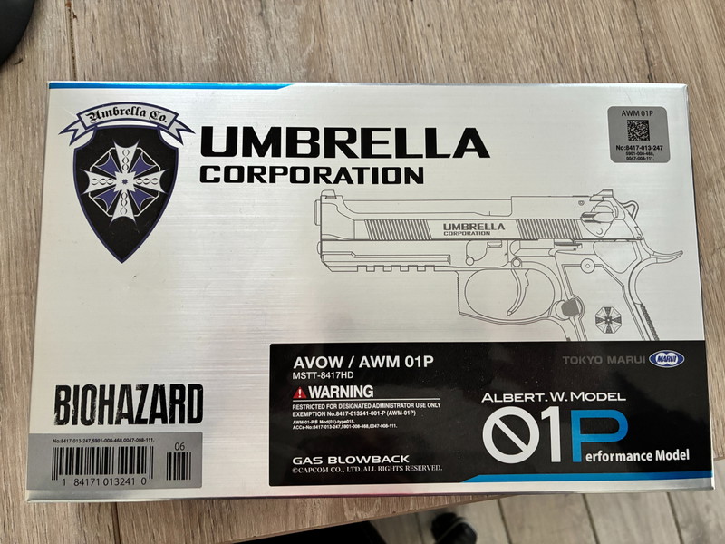 Image 1 for Albert Wesker 01P Tokyo Marui (Resident Evil)