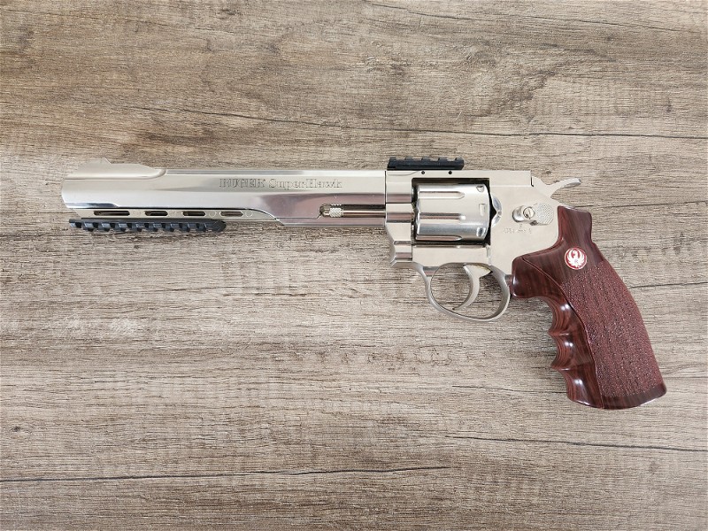 Image 1 for Ruger 8 inch Co2 revolver.