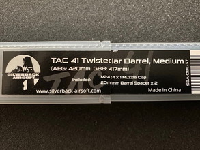 Image pour Silverback 420 mm Twisted outerbarrel For TAC41