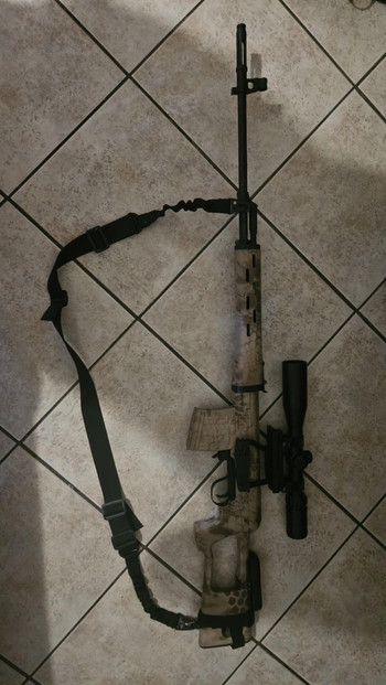Imagen 2 de Vend Dragunov SVD en AEG édition limitée camouflage Kryptec