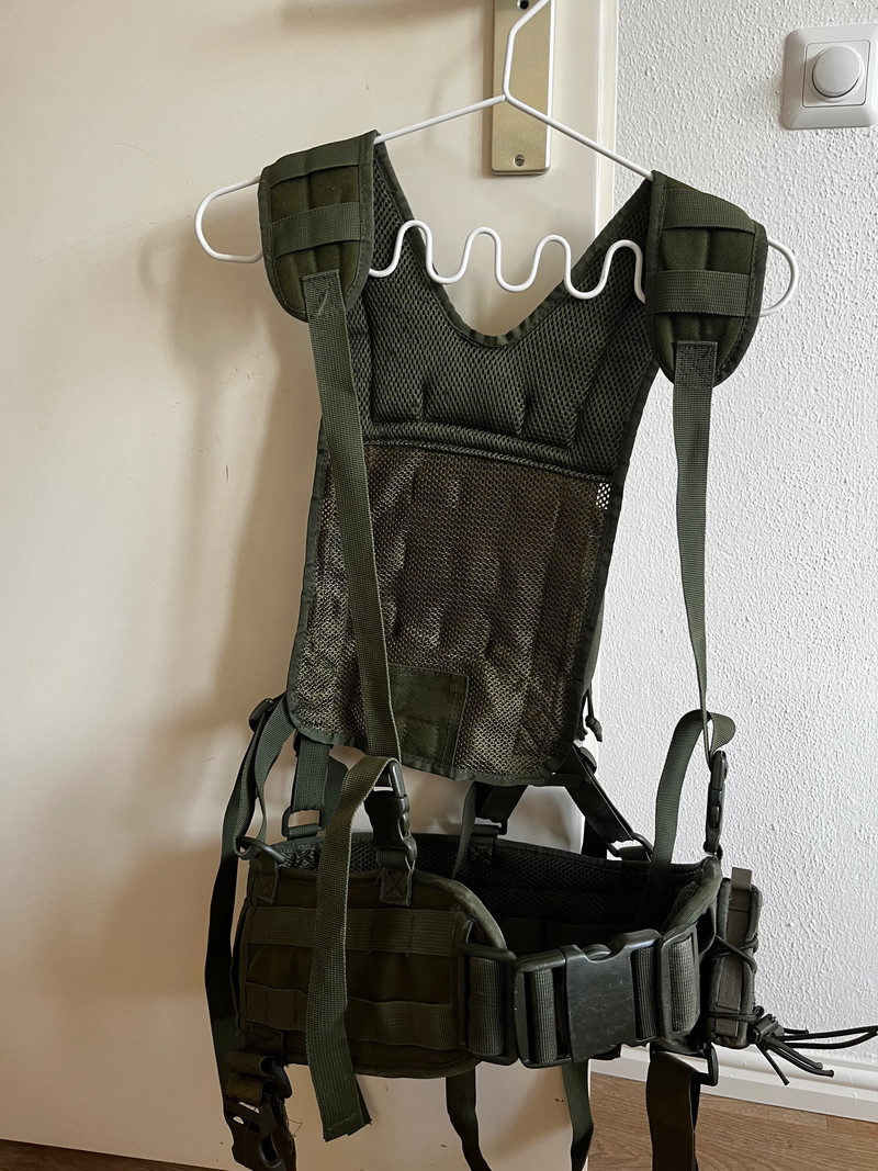 Imagen 1 de Begadi x tac belt harness in olive drab