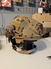 Afbeelding van FMA EXF Bump Helmet (Coyote) Met Multicam cover en anti-fog!