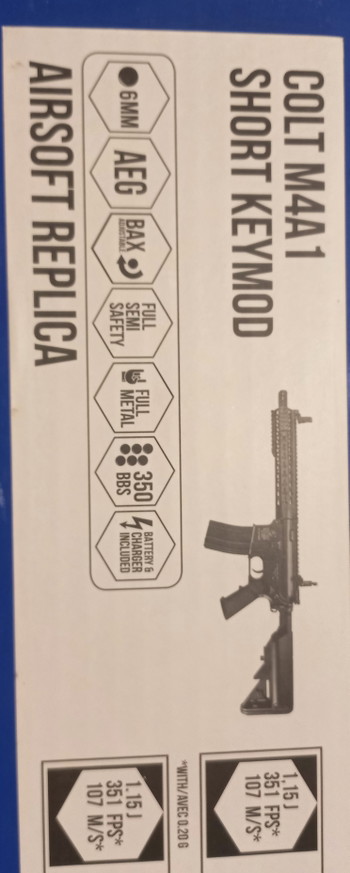 Image 2 for Colt M4A1 Full Metal AEG Compacte Set  met Vortex Red Dot