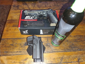 Afbeelding van ICS BLE-M9 Gas Blowback Pistol Black