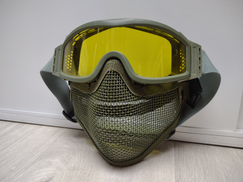 Afbeelding 1 van Valken masker met extra lens Clear en Grey + Rx insert