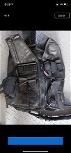 Image for 2x zwarte field vests met riem en holster