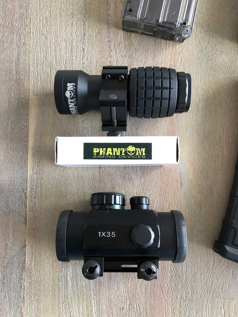 Imagen 1 de 6 Cyma mid caps + Phantom Ampliefier + Red dot