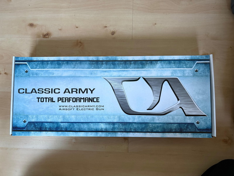 Image 1 for (Nieuw) Polymer Skirmisher ECS SBR Airsoft AEG - Dark Earth - Classic Army
