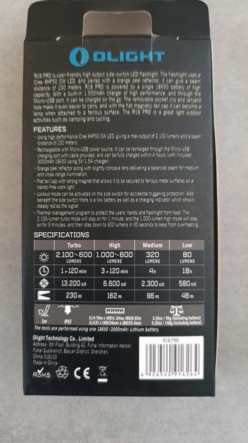 Imagen 2 de Olight R18 pro