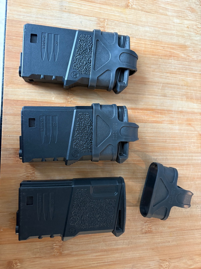 Image 1 for 3 x low cap magazijn M4/M16