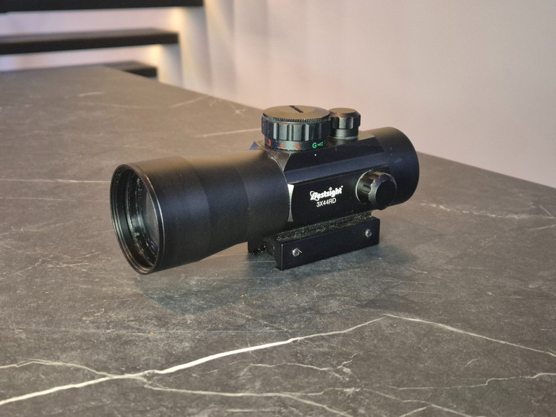 Image 1 for Green Red Dot Sight Scope 3X44 Tactical Optics