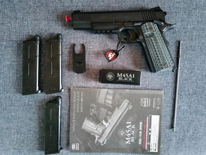 Imagen para TOKYO MARUI M45A1 BLACK GBB PISTOOL + 3 MARUI MAGZ